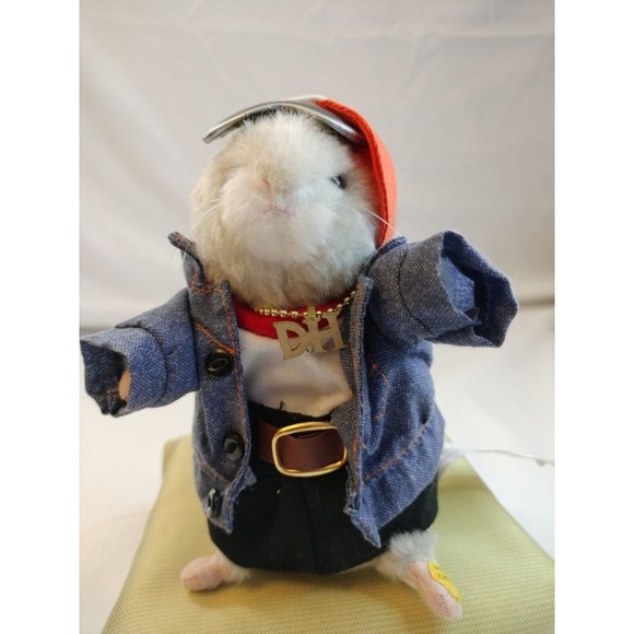 Vtg, Gemmy Dancing Hamster Phat Daddy Mac Animated Toy 6x4 dance & sing - Picture 1 of 6